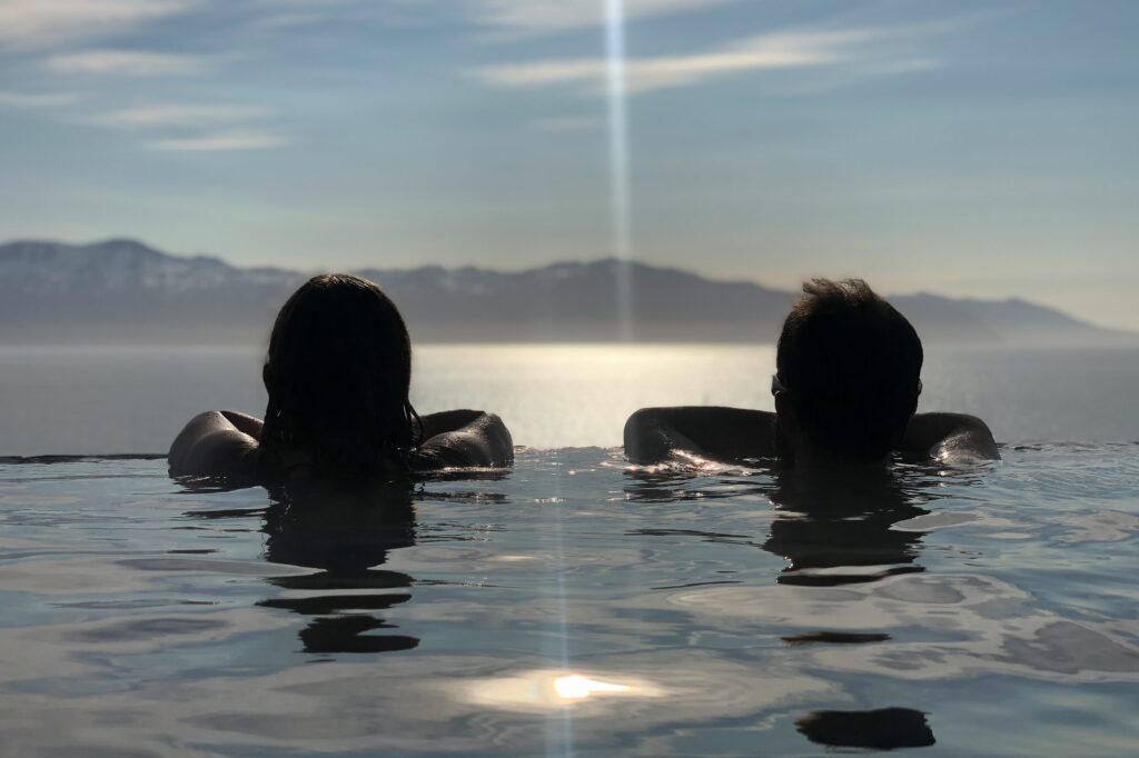 Sources chaudes en Islande