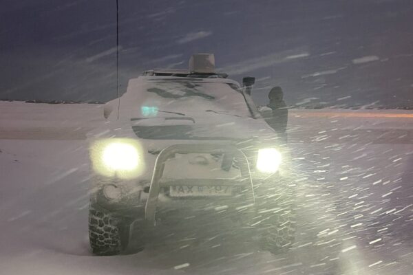 Conduite en hiver en Islande