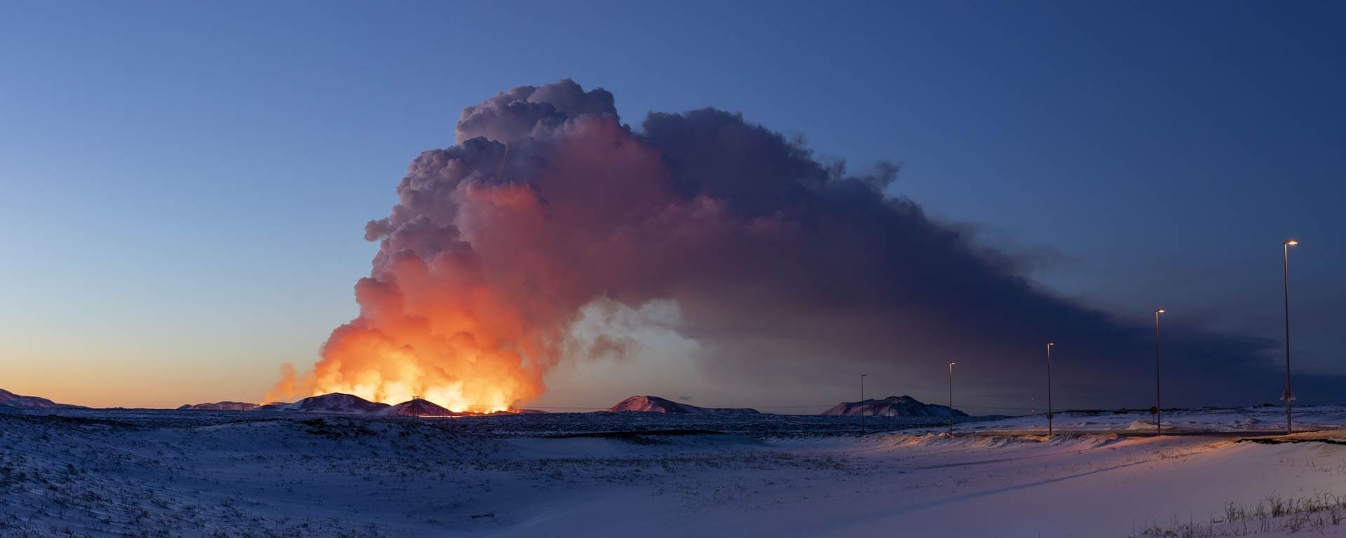 Volcanisme sur la péninsule de Reykjanes depuis 2021