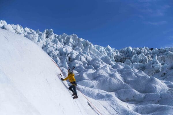 Randonnée sur glacier