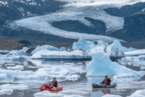 Kayak en Islande - Fjallsárlón